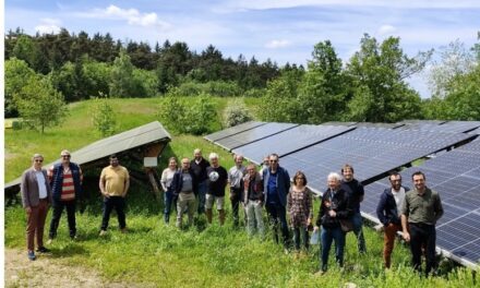 Énergie d’ici et ERE43 valorisent une décharge transformée en centrale solaire